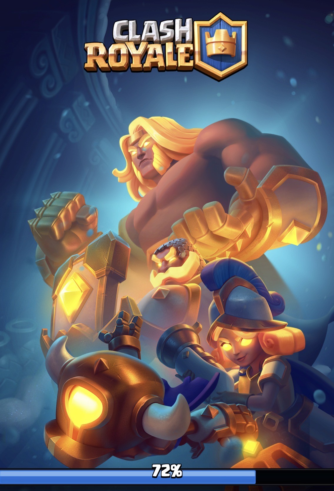 Clash Royale Game Banner showing the official Loading Screen of December 2025
